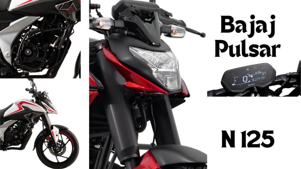Bajaj Pulsar N125 Bike Look and Design